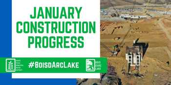 Bois d'Arc Lake Construction - January 2020