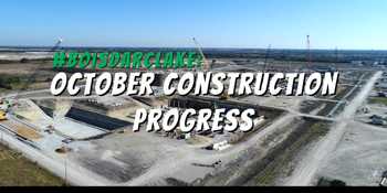 Bois d'Arc Lake Construction Update - October 2019