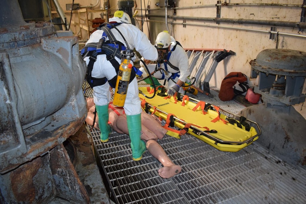 Confined Space Rescue Drill | Plano Fire Department | NTMWD
